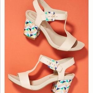 New Anthropologie Capelli Rossi T-Strap shoes 37